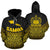 Samoa Polynesian Hoodie Gold Pride Map nd Seal Unisex Gold - Polynesian Pride