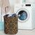 Polynesian Kakau Turtle Gold Hawaii Laundry Basket - Polynesian Pride