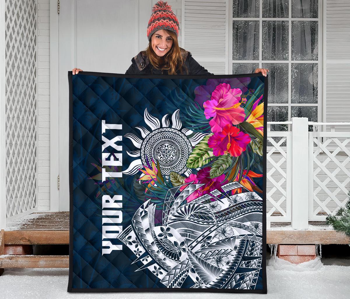 Polynesian Custom Personalised Premium Quilt - Summer Vibes - Polynesian Pride