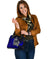 Pohnpei Micronesia Shoulder Handbag Blue - Turtle With Hook - Polynesian Pride