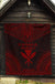Hawaii Premium Quilt - Kanaka Maoli Polynesian Chief Red Version - Polynesian Pride