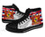 Hawaii High Top Shoes State Royal Flag Polynesian White Pride AH - Polynesian Pride