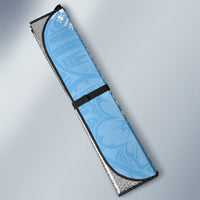Fiji Tapa Rugby Auto Sun Shades version Style You Win - Blue - Polynesian Pride