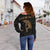 Warrior Helmet Women's Off Shoulder Sweater - Polynesian Pride