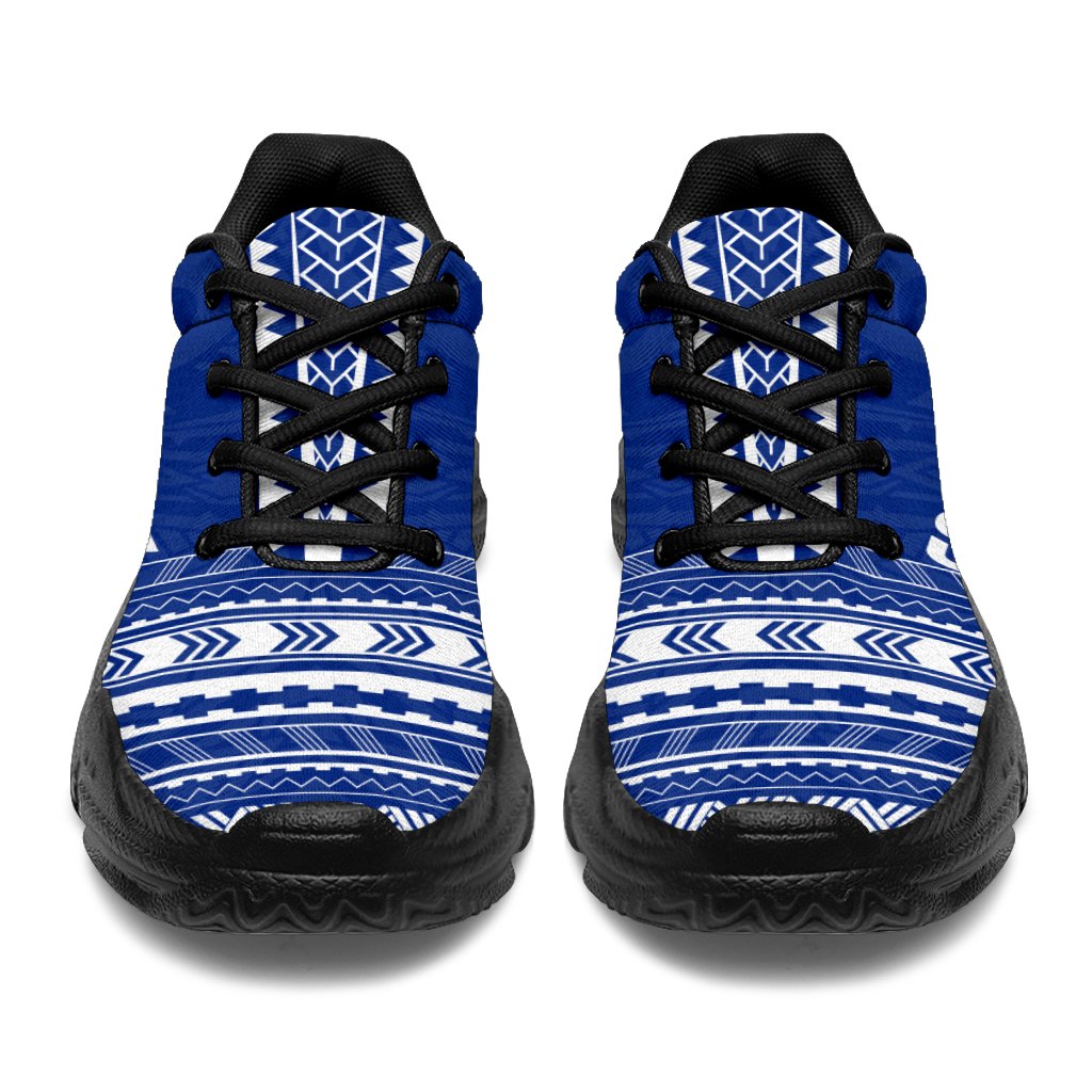 Cook Islands Chunky Sneakers - Polynesian Chief Flag Version - Polynesian Pride