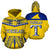 Tokelau All Over Hoodie Flag Version Yellow - Polynesian Pride