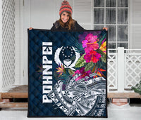 Pohnpei Premium Quilt - Pohnpei Summer Vibes - Polynesian Pride