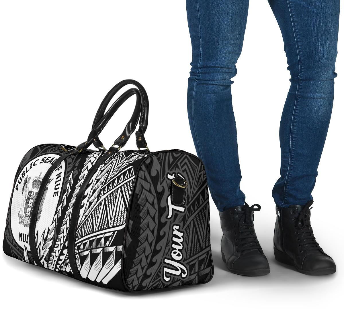 Niue Travel Bag - Custom Personalised Wings Style - Polynesian Pride