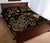 Turtle Hibiscus Map Gold Quilt Bed Set - Polynesian Pride