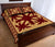 Hawaiian Quilt Pattern Coconut Lovely Quilt Bed Set - Polynesian Pride