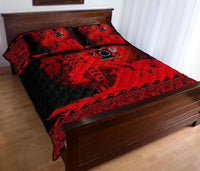 Cook Island Quilt Bed Sets Wave Red - Polynesian Pride