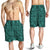 Polynesian Lauhala Mix Turquoise Men's Short - Polynesian Pride