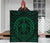 Hawaiian Kakau Honu Arc Green Polynesian Premium Quilt - Polynesian Pride