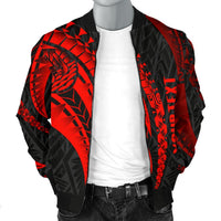 Tahiti Personalised Men's Bomber Jacket - Polynesian Tahiti Seal - Polynesian Pride
