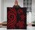 Tonga Polynesian Premium Quilt - Red Tentacle Turtle - Polynesian Pride