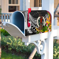 Vanuatu Mailbox Cover - Tropical Flowers Style - Polynesian Pride