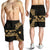 Federated States Of Micronesia Polynesian All Over Print Men's Short - Gold Version - Polynesian Pride