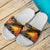 Tokelau Slide Sandals - Gold Plumeria - Polynesian Pride