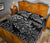 Tonga Polynesian Quilt Bed Set - White Turtle Flowing - Polynesian Pride