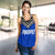 Pohnpei Flag Women's Racerback Tank Micronesian Pattern - Polynesian Pride