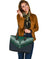 Koru Polynesian Tattoo Large Leather Tote - Polynesian Pride