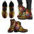 Tahiti Polynesian Leather Boots - Hibiscus Vintage - Polynesian Pride