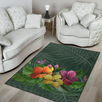 Hawaii Hibiscus Area Rug - Polynesian Pride
