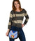 Mate Ma'a Tonga Rugby Leather Saddle Bag Polynesian Creative Style - Blue - Polynesian Pride
