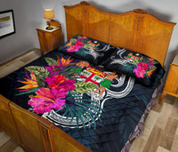 Fiji Polynesian Quilt Bed Set - Tropical Flower - Polynesian Pride
