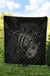 Hawaii Hibiscus Premium Quilt - Harold Turtle - Gray - Polynesian Pride