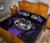 Marquesas Islands Polynesian Quilt Bed Set Hibiscus Purple - Polynesian Pride