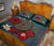 Chuuk Quilt Bed Set - Blue Turtle Tribal - Polynesian Pride