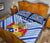 Mate Ma'a Tonga Rugby Quilt Bed Set Polynesian Creative Style - Blue - Polynesian Pride