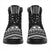 Society Islands Leather Boots - Polynesian Black Chief Version - Polynesian Pride