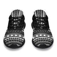Kanaka Maoli Sporty Sneakers - Polynesian Chief Black Version - Polynesian Pride