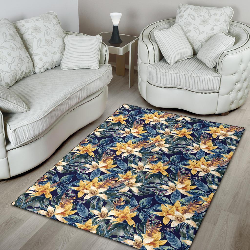 Vintage FloralRug - Polynesian Pride