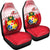 Tonga Rugby Car Seat Covers Polynesian Style Universal Fit Red - Polynesian Pride