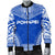 Pohnpei Flag Polynesian Chief Men's Bomber Jacket - Polynesian Pride