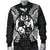 Tonga Polynesian Men's Bomber Jacket Map Black - Polynesian Pride