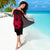 Hawaii Hibiscus Sarong - Harold Turtle - Calico Red - Polynesian Pride