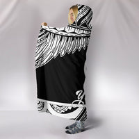 Hawaii Polynesian Custom Personalised Hooded Blanket - Hawaii Pride White Version - Polynesian Pride