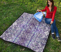 Polynesian Premium Quilt Violet - Polynesian Pride
