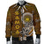 Samoa Men's Bomber Jackets - Polynesian Boar Tusk - Polynesian Pride