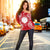 Northern Mariana Islands Polynesian Shoulder Sweater Map Red White - Polynesian Pride