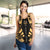 Vanuatu Women Racerback Tank - Polynesian Tattoo Gold - Polynesian Pride