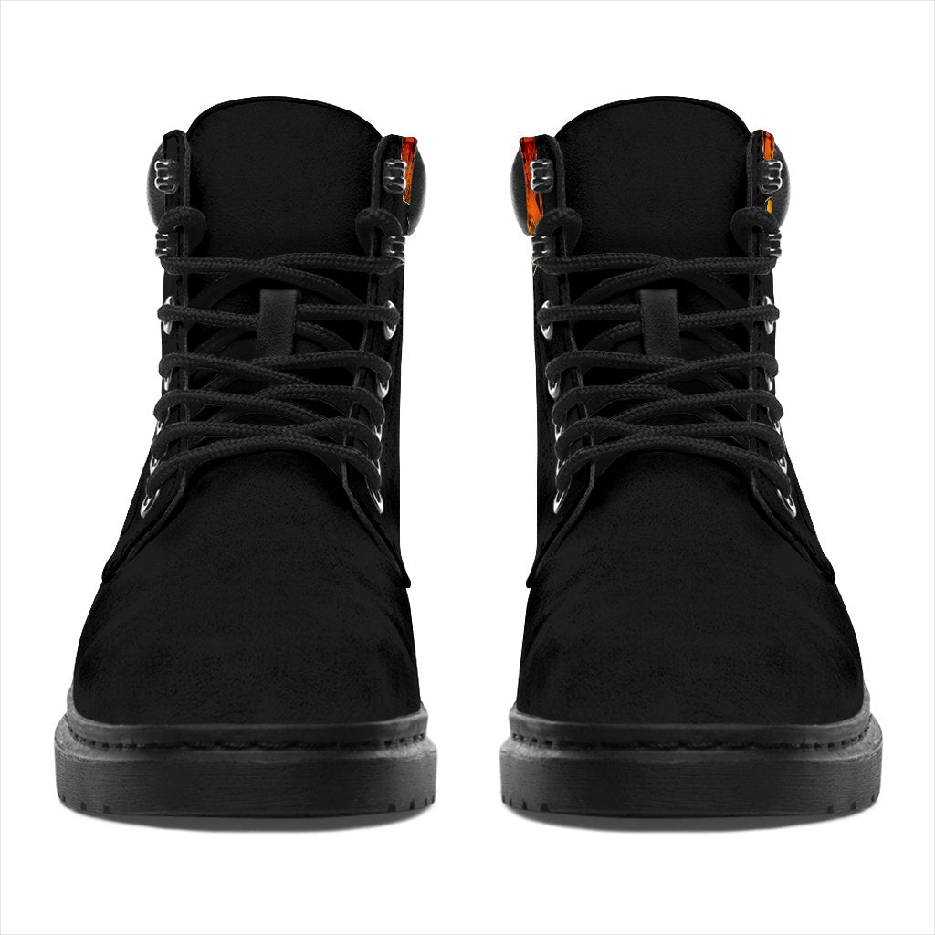 Guam All - Season Boots - Guam Polynesian Decorative Patterns - Polynesian Pride