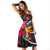 Yap Midi Dress - Hibiscus Micronesian Pattern - Polynesian Pride