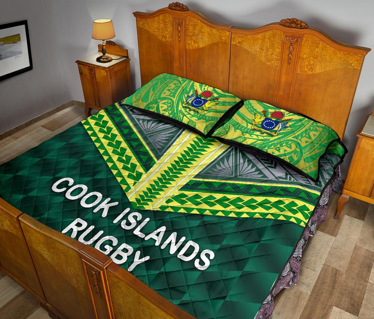 Cook Islands Ruby Quilt Bed Set Style - Polynesian Pride