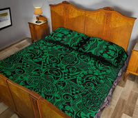 Hawaii Quilt Bed Set Polynesia Kakau Turtle AH - Polynesian Pride