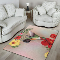 Hibiscus Bird Area Rug AH - Polynesian Pride